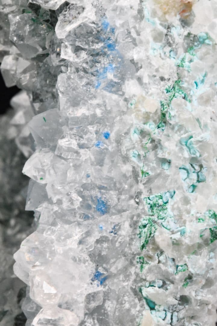 ナミビア産 シャッタカイト・マラカイトインクォーツ