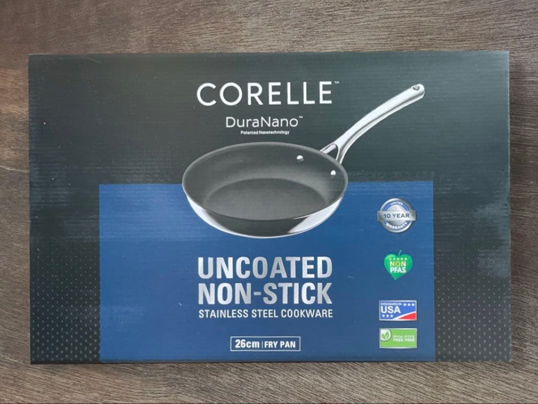 【新品・未使用】corelle 26cm フライパン
