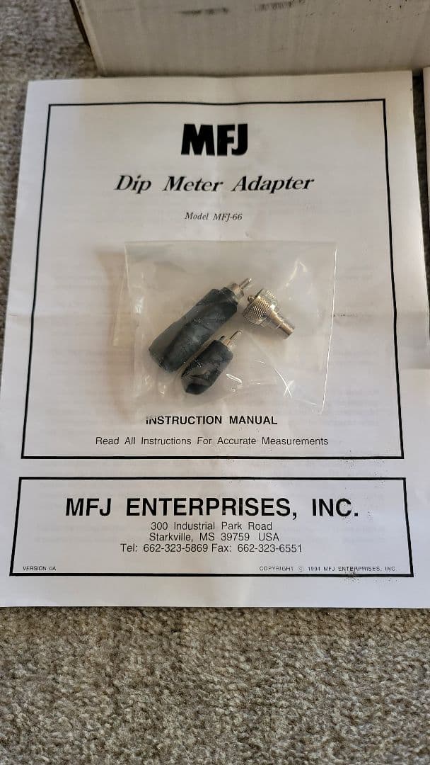 アンテナアナライザー MFJー259B ジャンク品