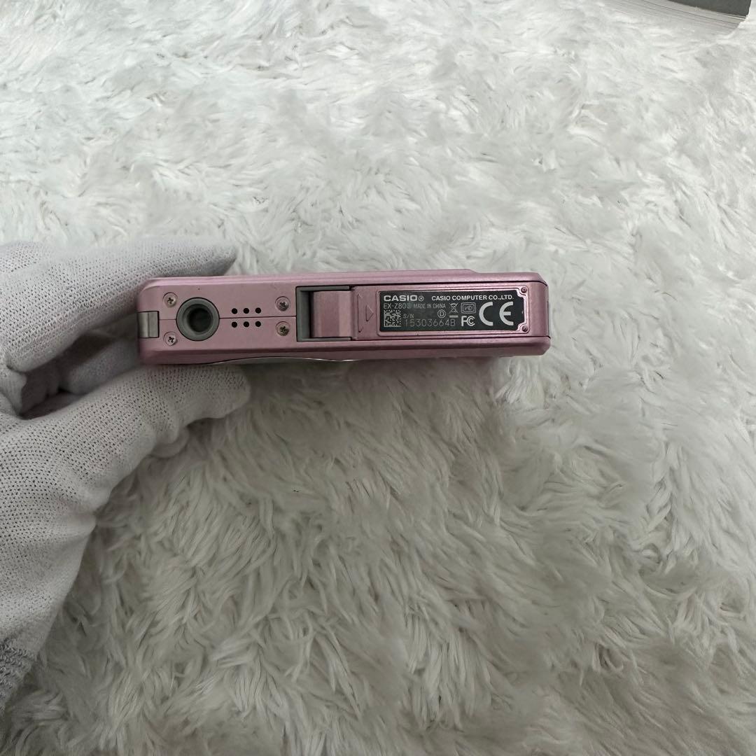 CASIO EXILIM EX-Z80 ピンク 動作確認済み 付属品あり