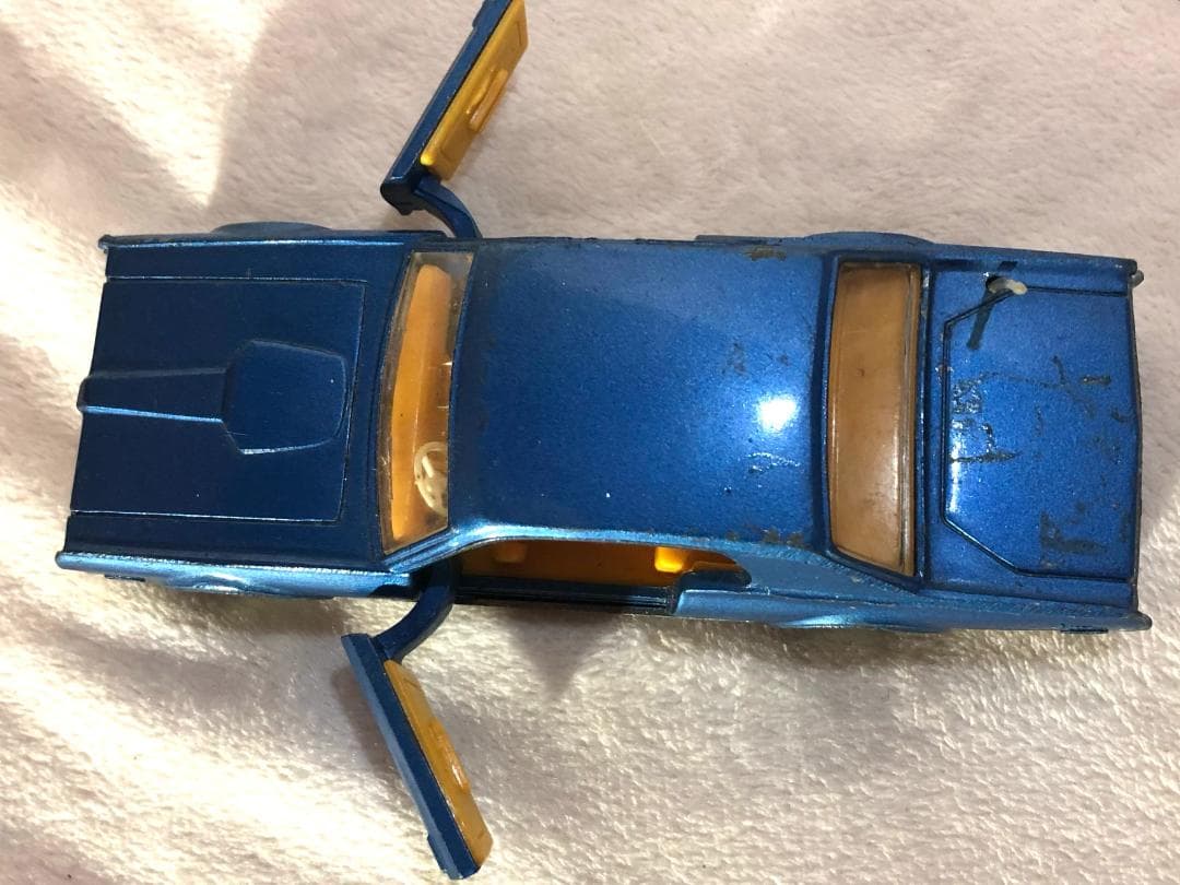 【箱付・アンテナ可動】Dinky Toys ポンティアック＆クーガー アメ車2台