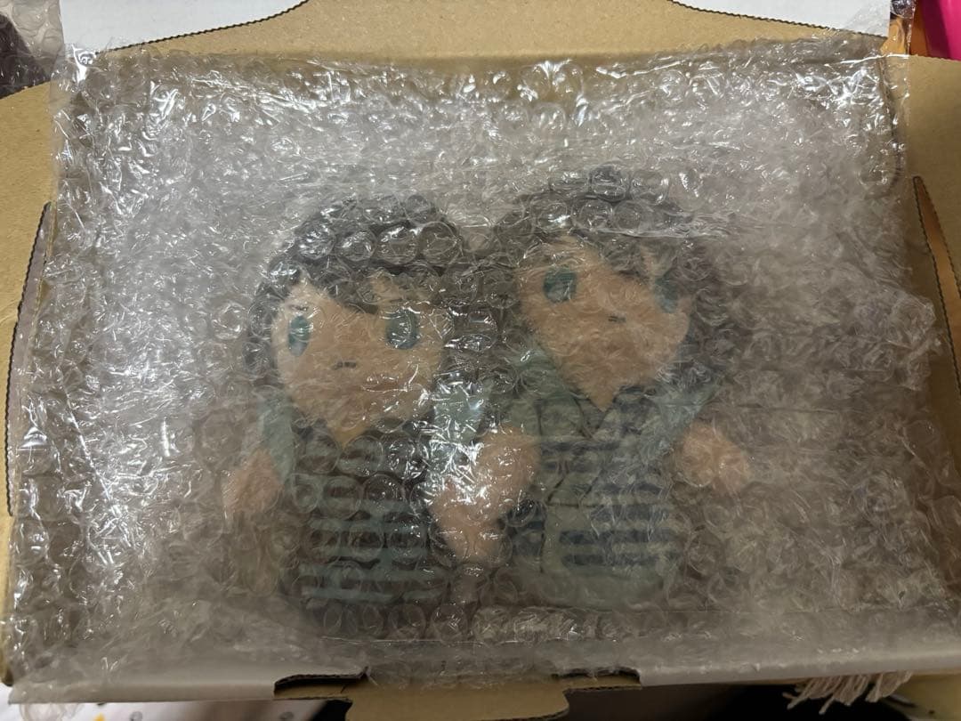 鬼滅 ぽてっとますこっとぬいぐるみ 無一郎 有一郎 幼少期ver 2体セット