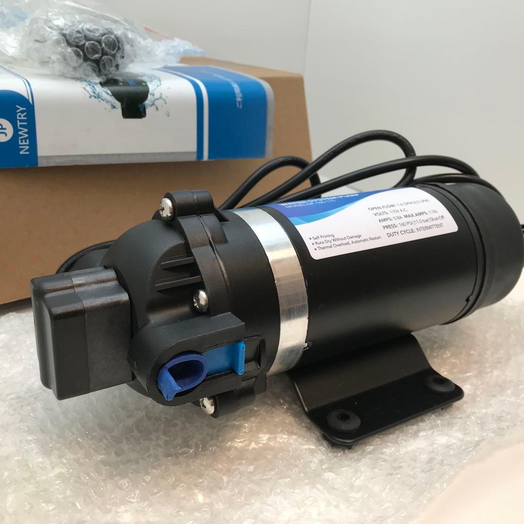 新品　ダイヤフラムポンプ　給水 排水 高圧 ポンプ　NEWTRY DP-160