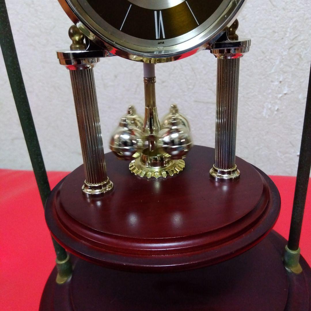 MASTER LAURELガラスドーム付き置時計レア アンティーク時計　日新時計