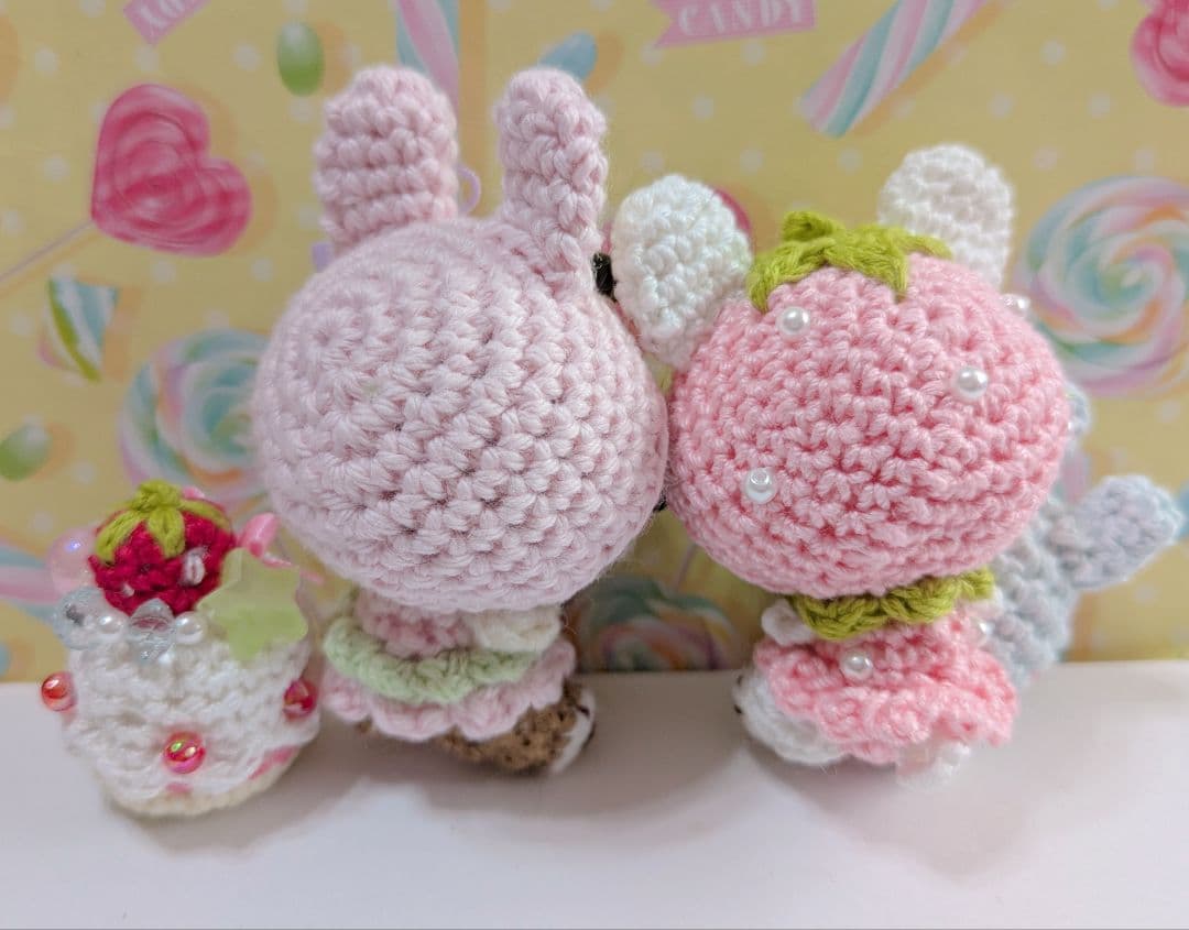 シロ♡オーダー＆リクエスト休止中様☆あみぐるみオーダー