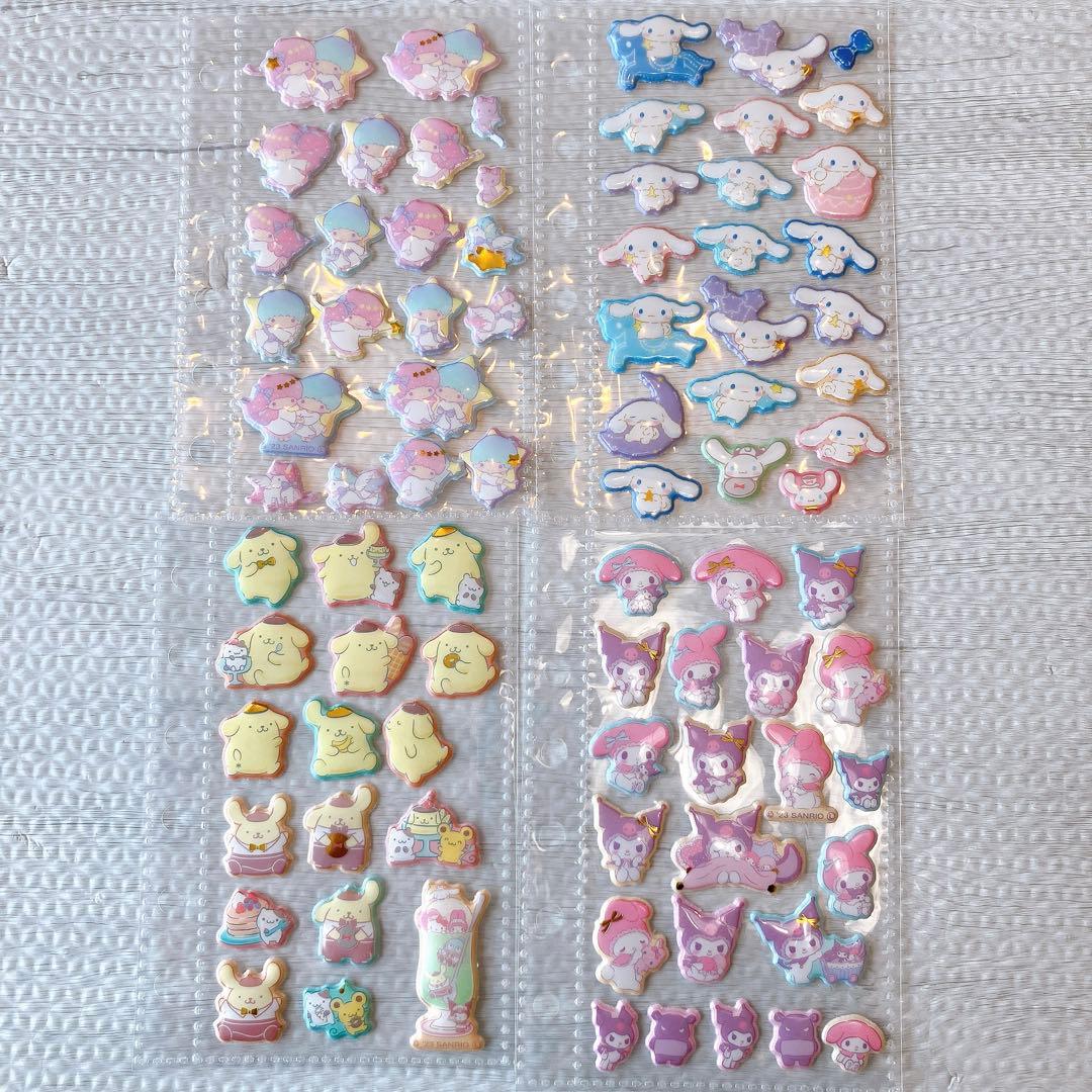正規品　シール帳　完成品2冊　ボンボンドロップシール　サンリオ