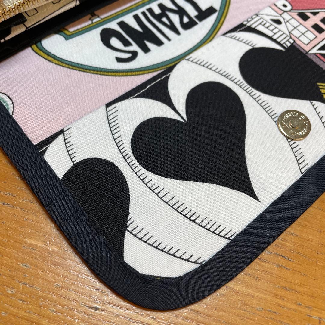 ラスト長財布　やりくり財布　ハンドメイド　アレキサンダーヘンリー