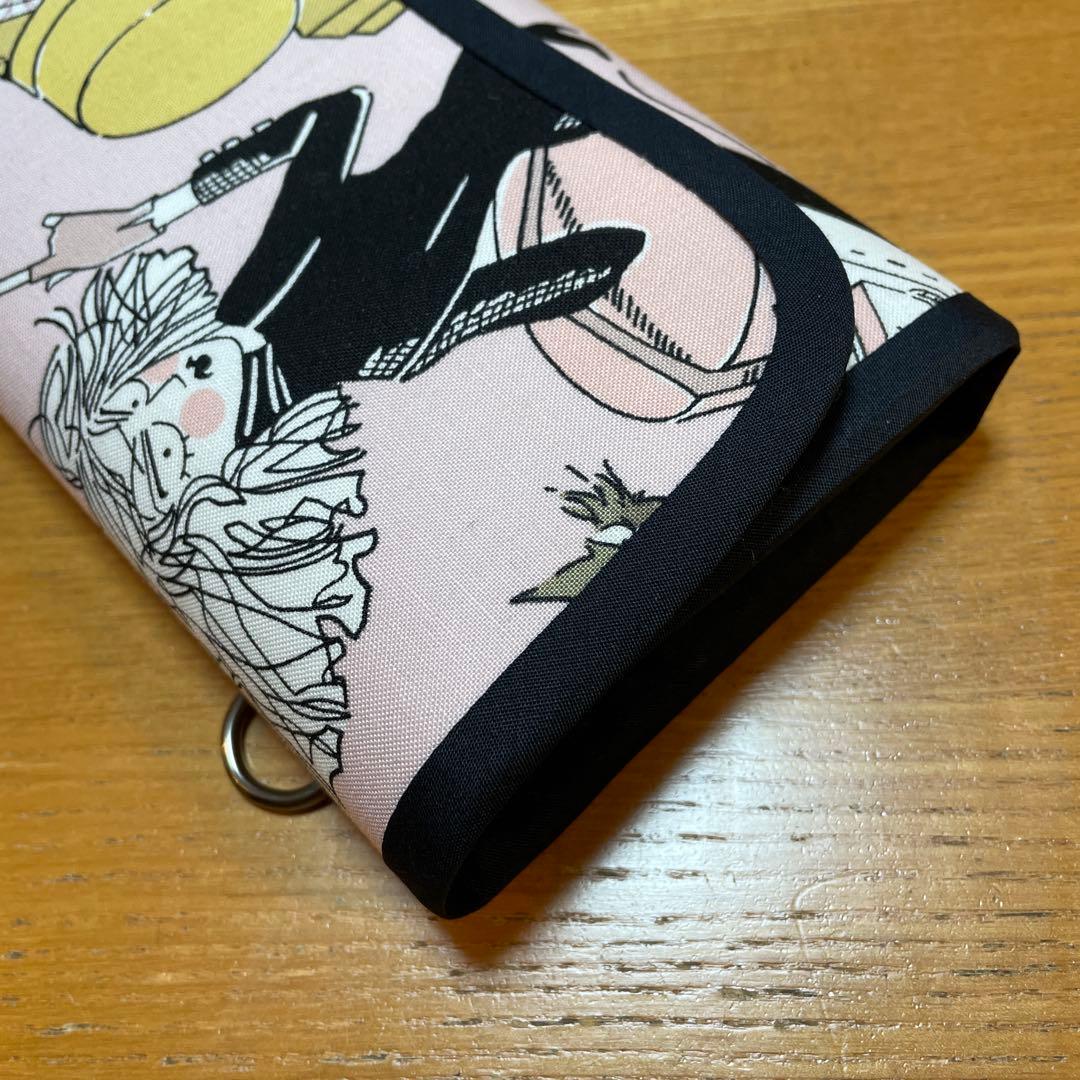 ラスト長財布　やりくり財布　ハンドメイド　アレキサンダーヘンリー