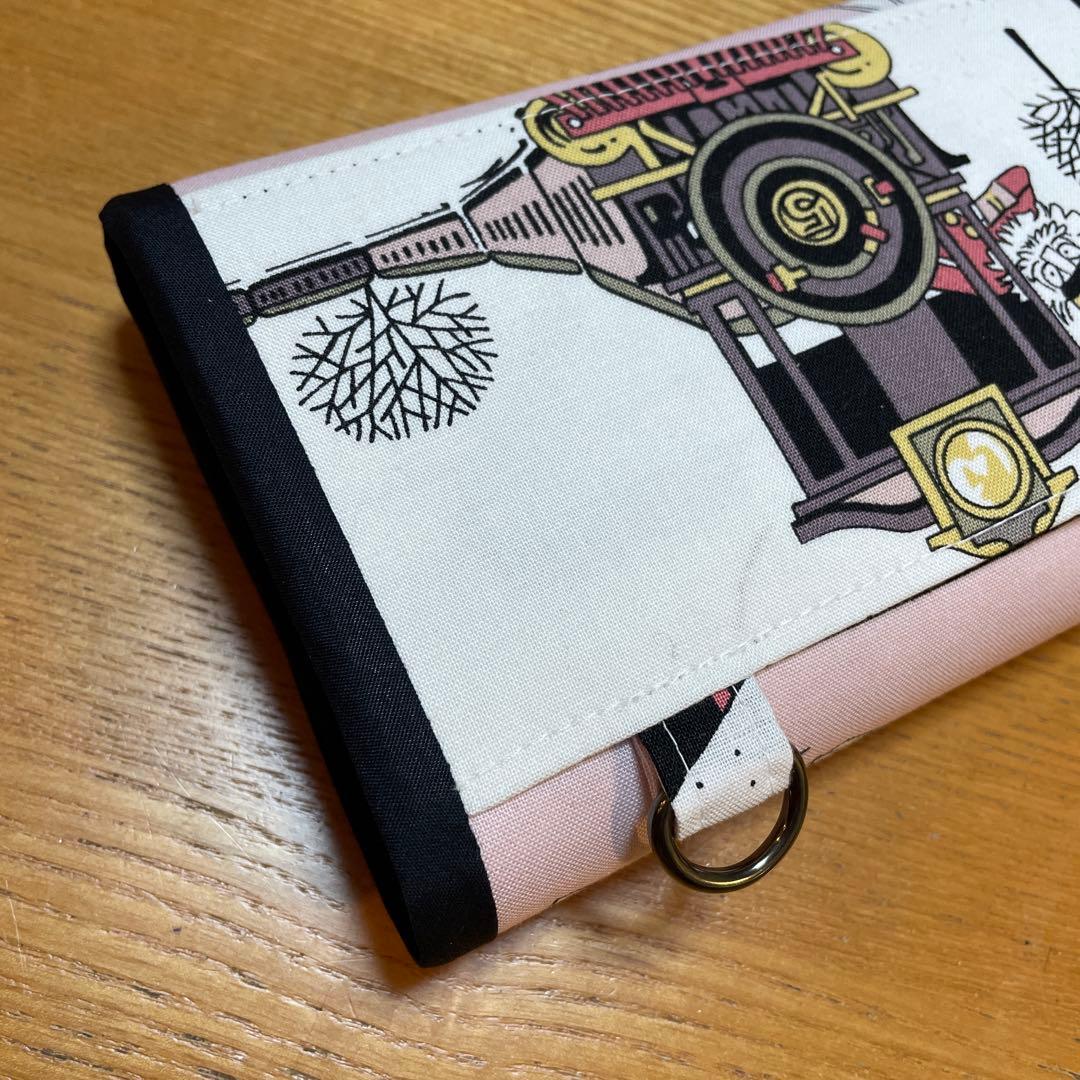 ラスト長財布　やりくり財布　ハンドメイド　アレキサンダーヘンリー