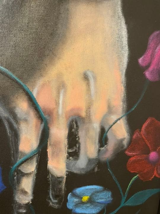 【送料負担】希望を失っても、その意志は華が咲くように後世に受け継がれ