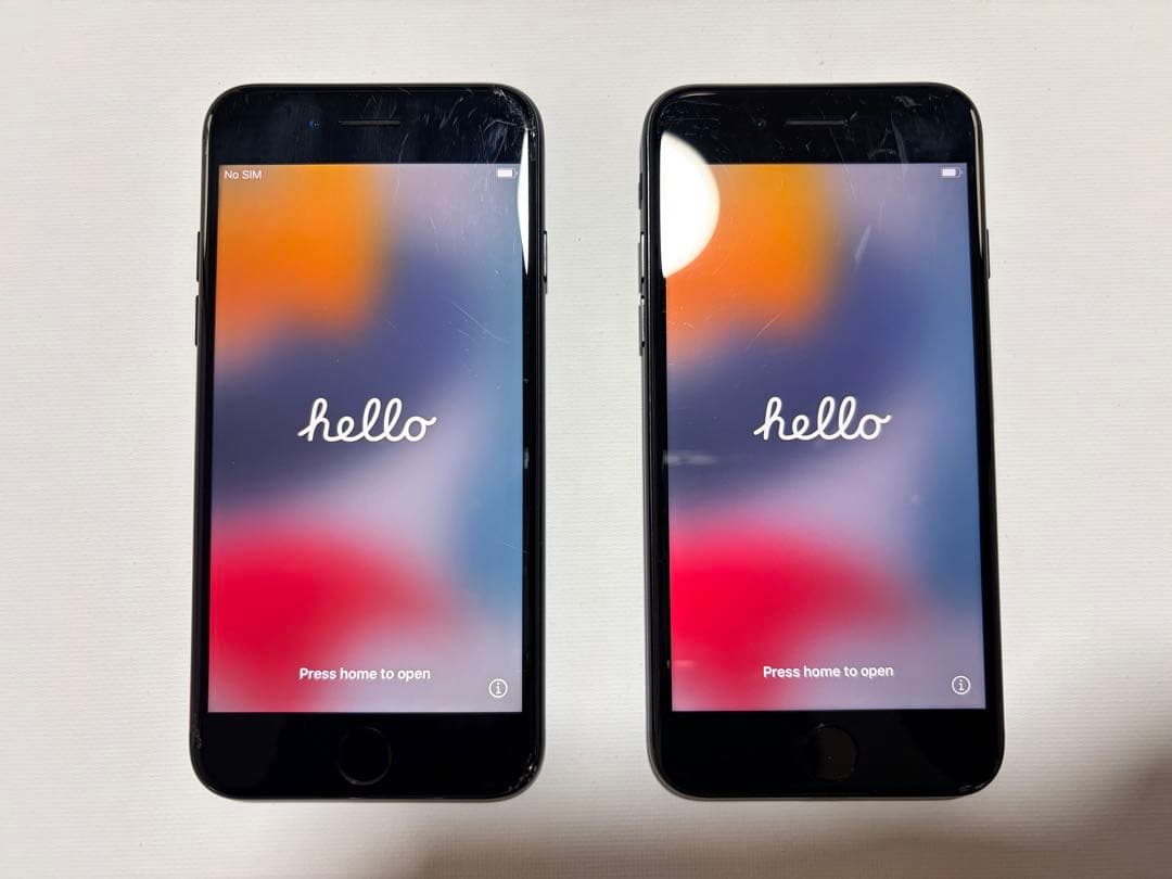 iPhone 7 ブラック 2台セット