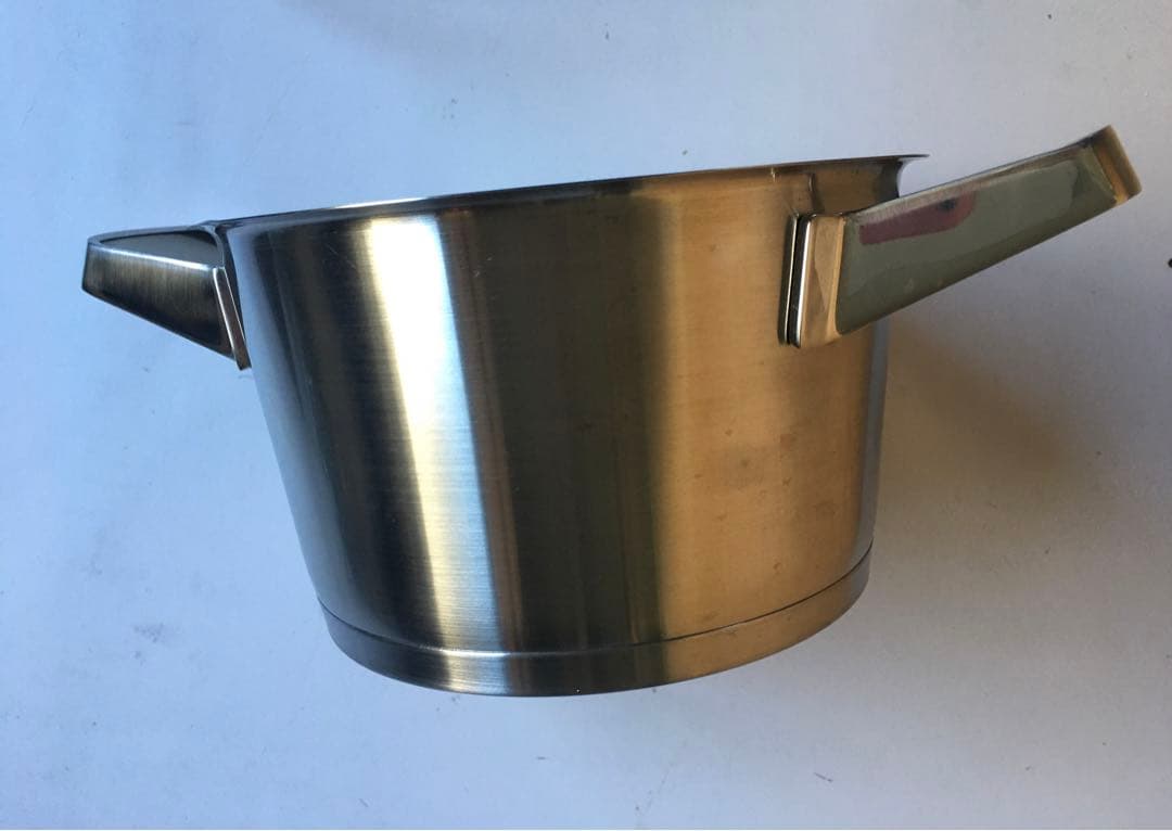 ステンレス厚底両手鍋　20cm