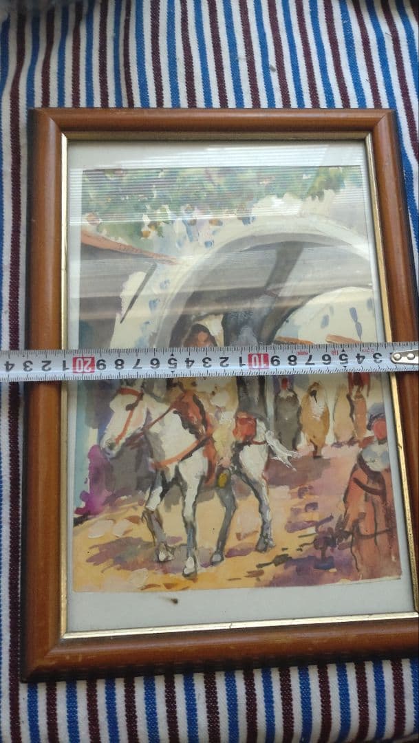 テトゥアン出身の画家ハサン・スシによる小品絵画。