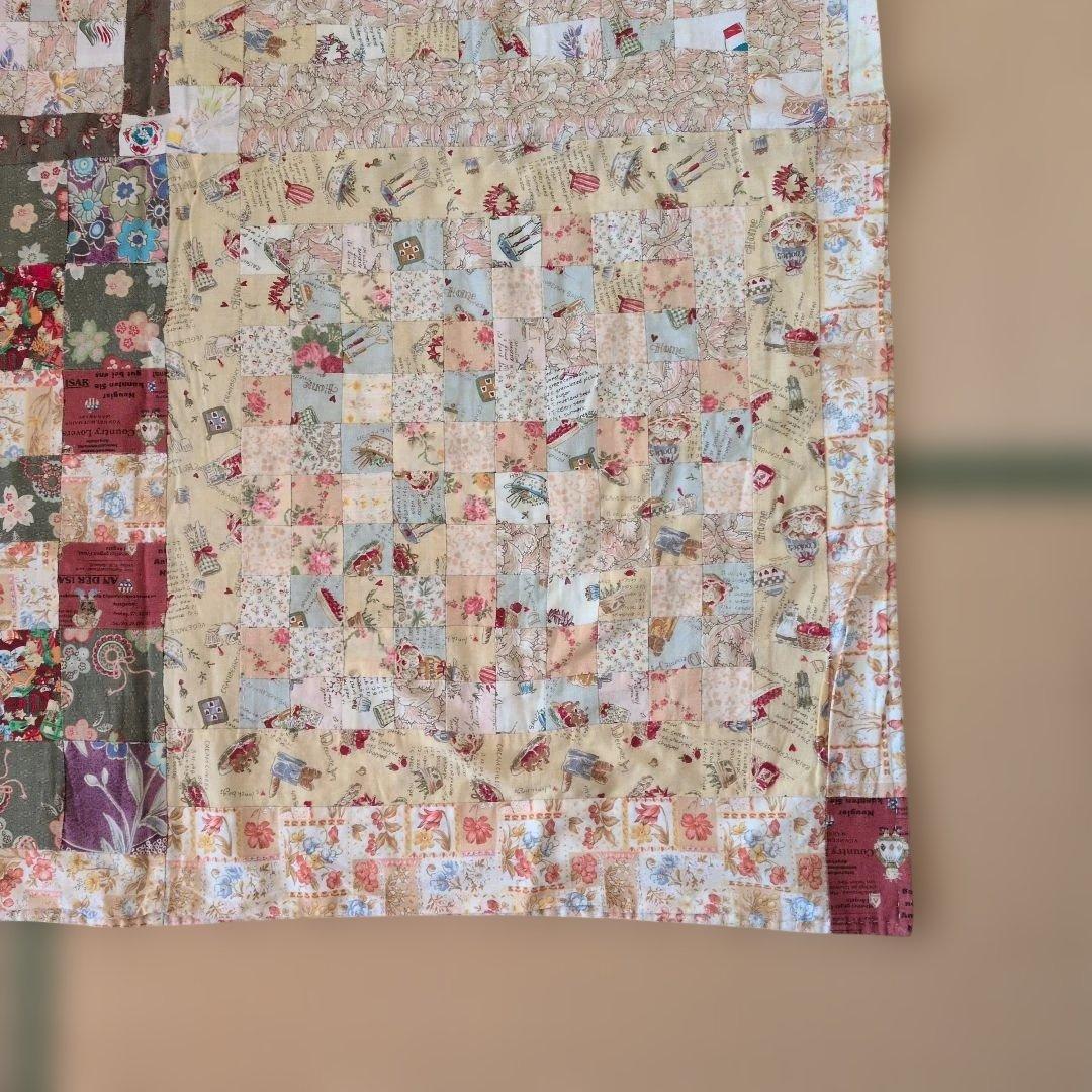 chienechan(2点) パッチワークキルト(両面)