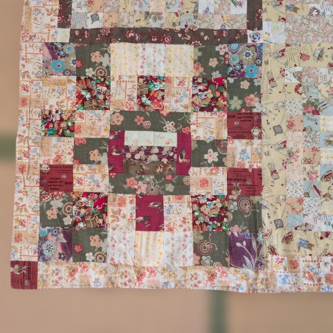 chienechan(2点) パッチワークキルト(両面)