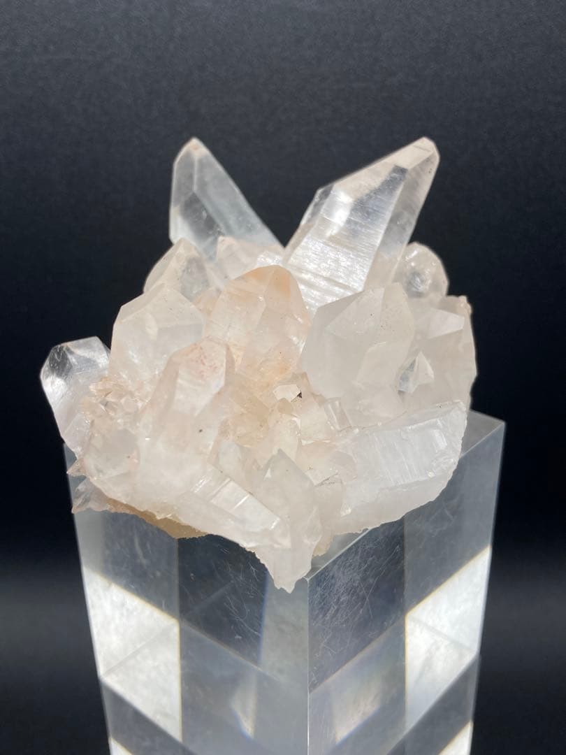 水晶クラスター インド ヒマチャル産 原石 天然石 パワーストーン