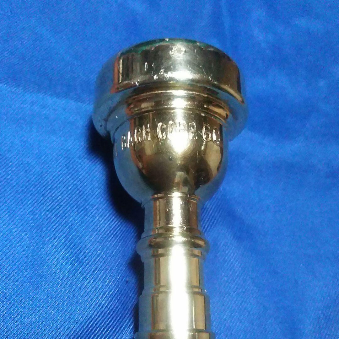 Bach　トランペットマウスピース　6C　金メッキ