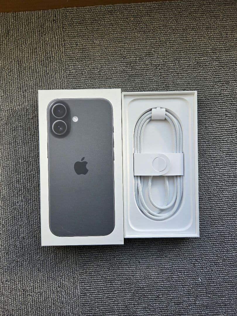 iPhone17 256GB 本体 Simフリー ブラック