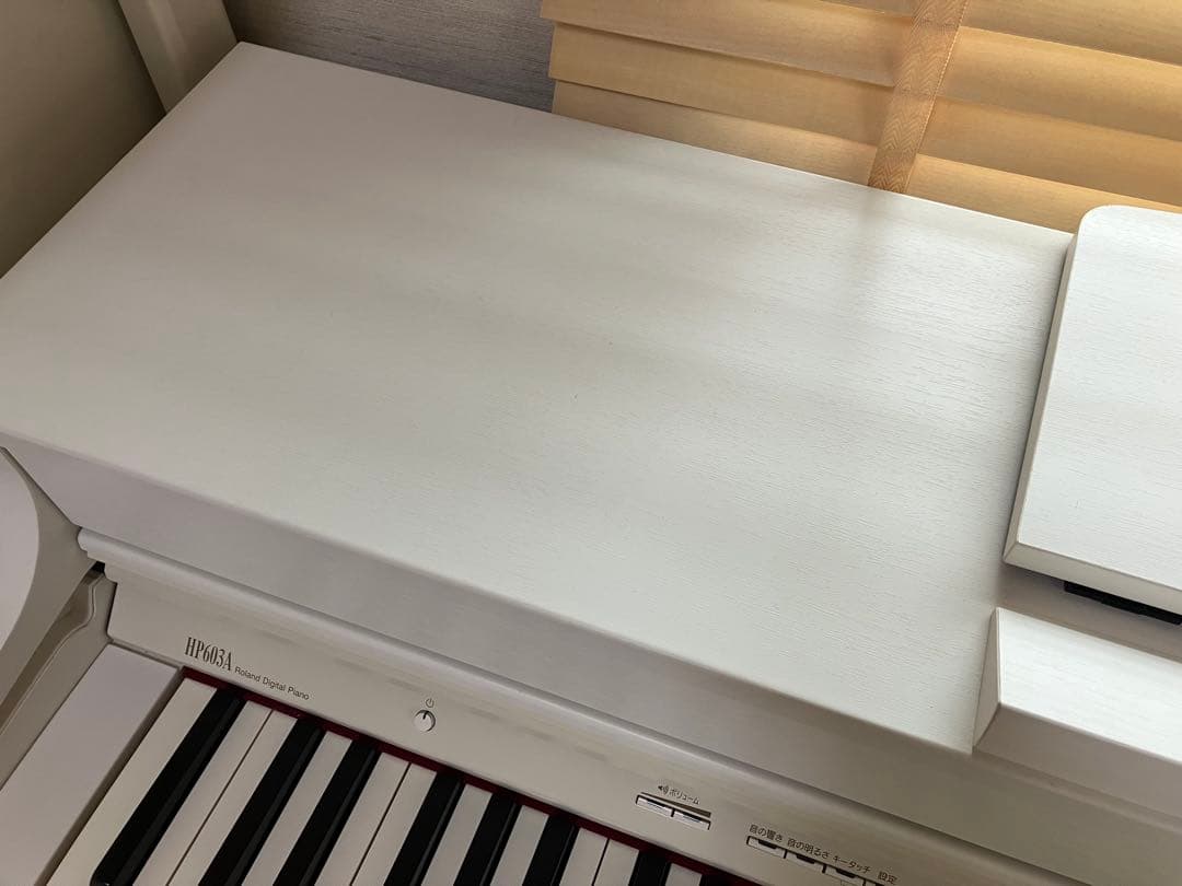 Roland HP603A デジタルピアノ ホワイト