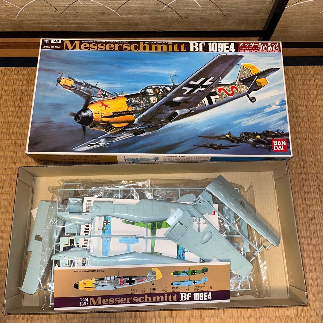 【未開封品】1/24 メッサーシュミット Bf 109E4 ★プラモデル★