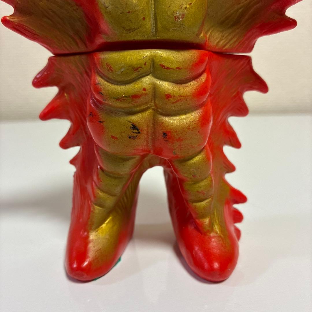 ブルマァク キティーファイアー ソフビ 鉛筆削りタイプ 当時物 [記名あり]