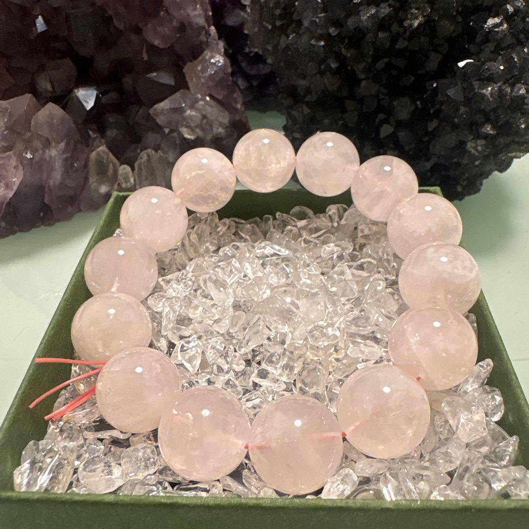 ローズクォーツ１０本大玉