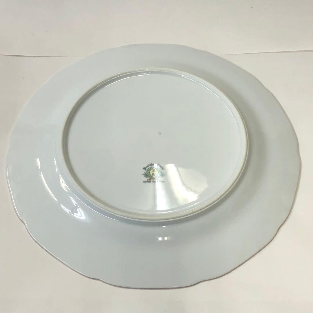 ノリタケ　軍隊図　日本陶器会社　大皿　飛行機　陸軍　戦前戦中　新品