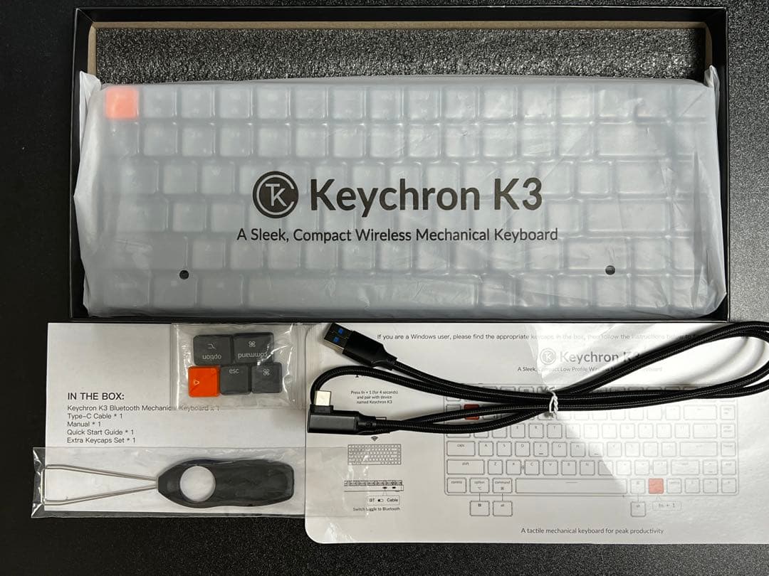 Keychron K3 Version2 ワイヤレス・キーボード(US配列)