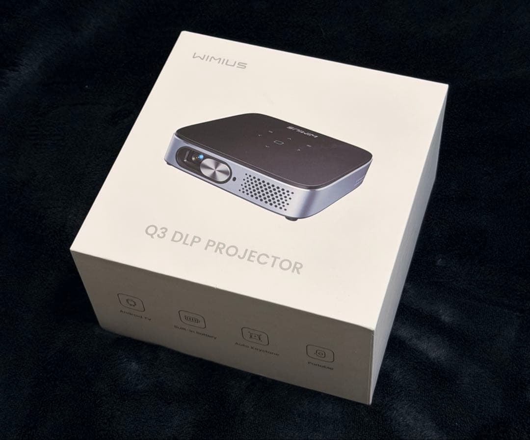 WiMiUS Q3 モバイルプロジェクター