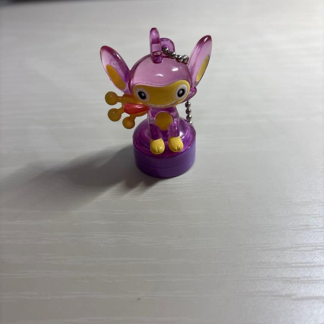 【現品限り・レア】　2006年　ポケモンライトマスコット　エイパム　ディアルガ