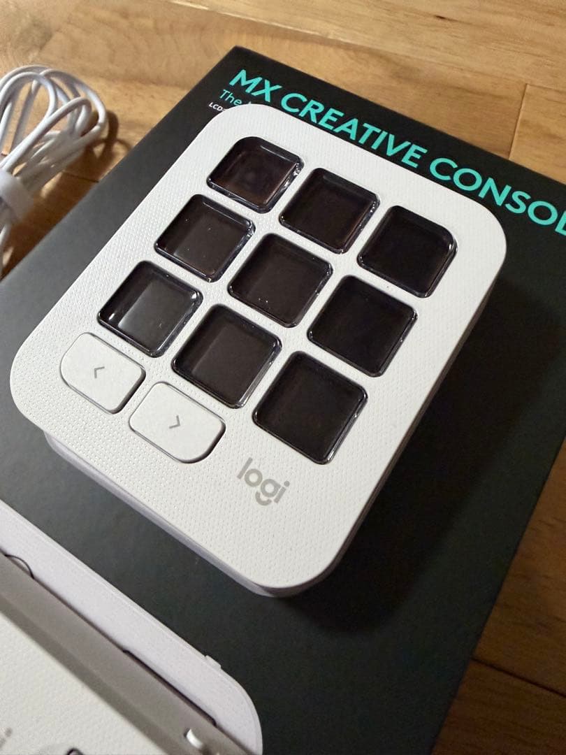 キーボード logicool MX CREATIVE CONSOLE