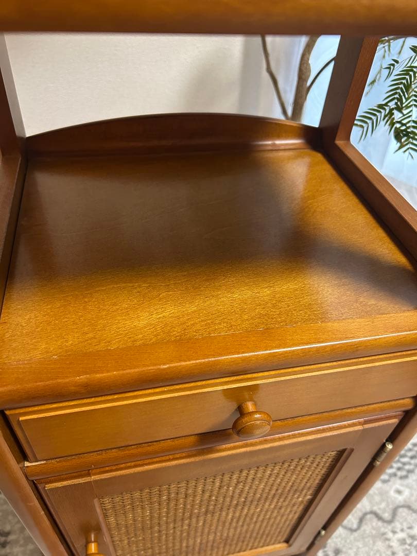 『karimoku』 カリモク チェスト 電話台 ファックス台