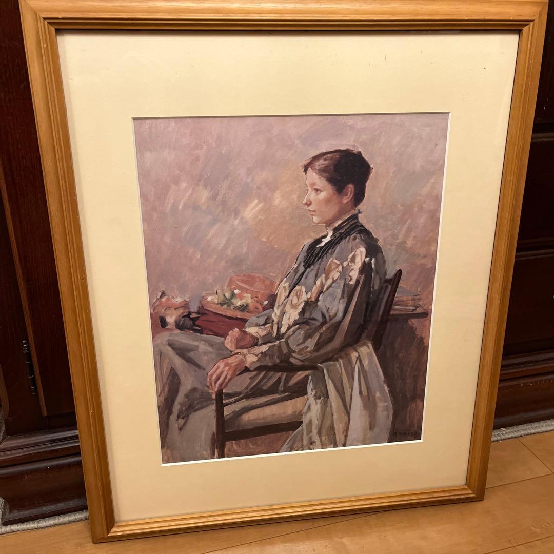 【更に値下げしました】複製画《小磯良平》