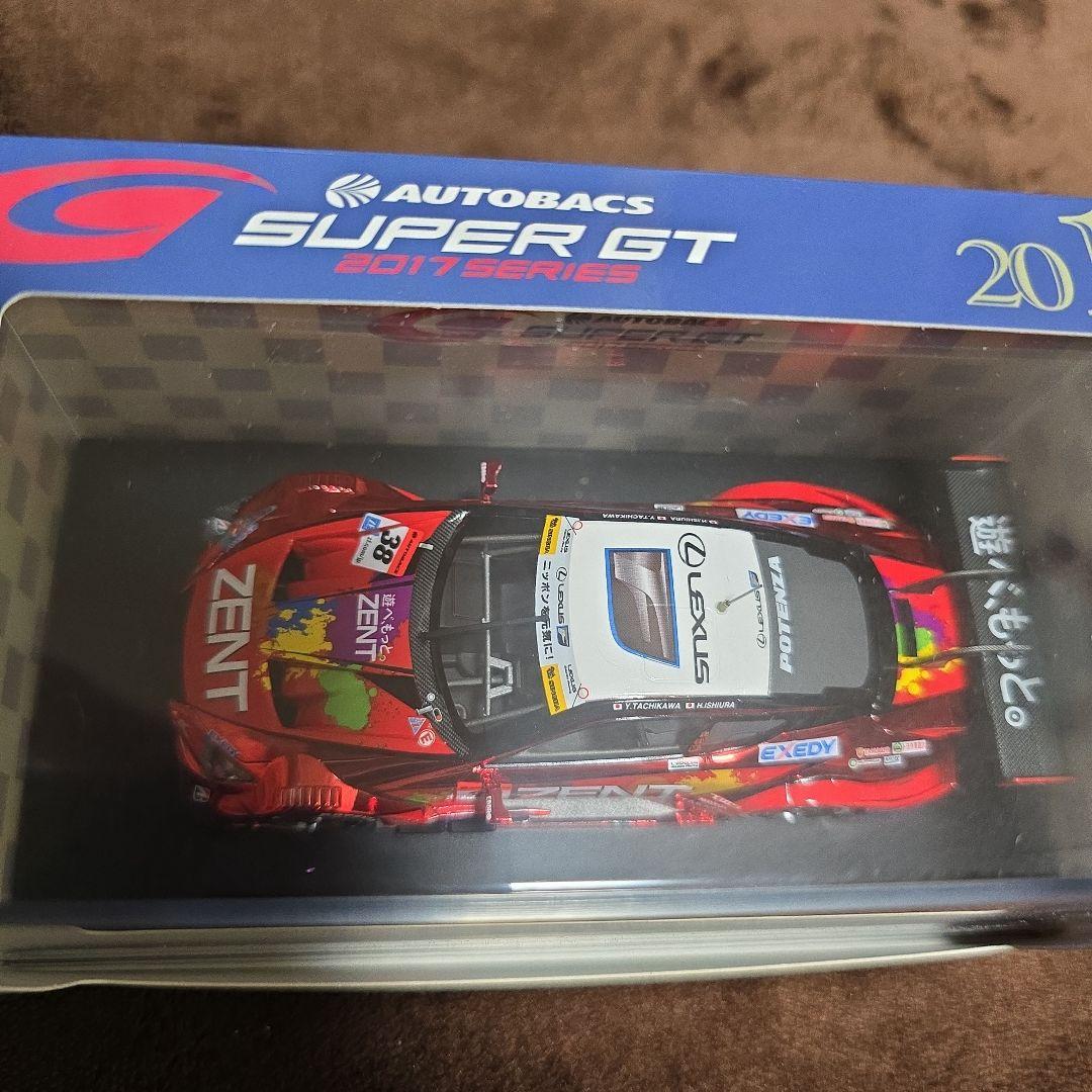 EBBRO ZENT ミニカー SUPER GT 2017 38号