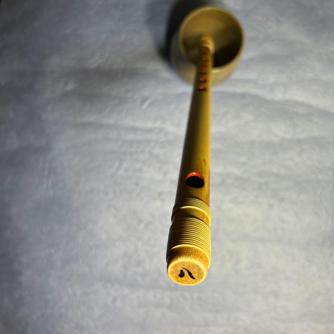 蘭情作カシュー篠笛　唄用八本調子