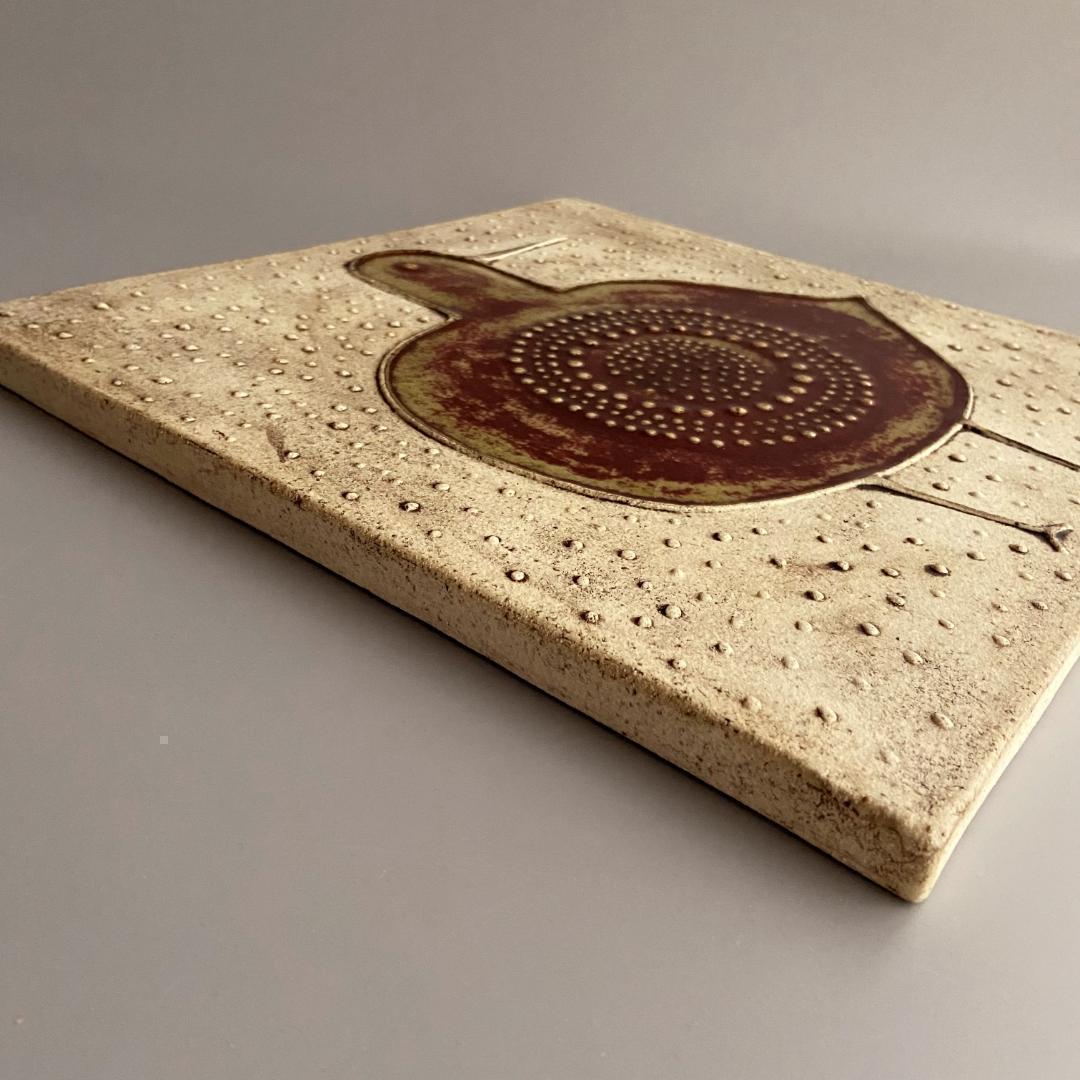 Sylvia Leuchovius シルヴィア ロールストランド 陶板 鳥 A