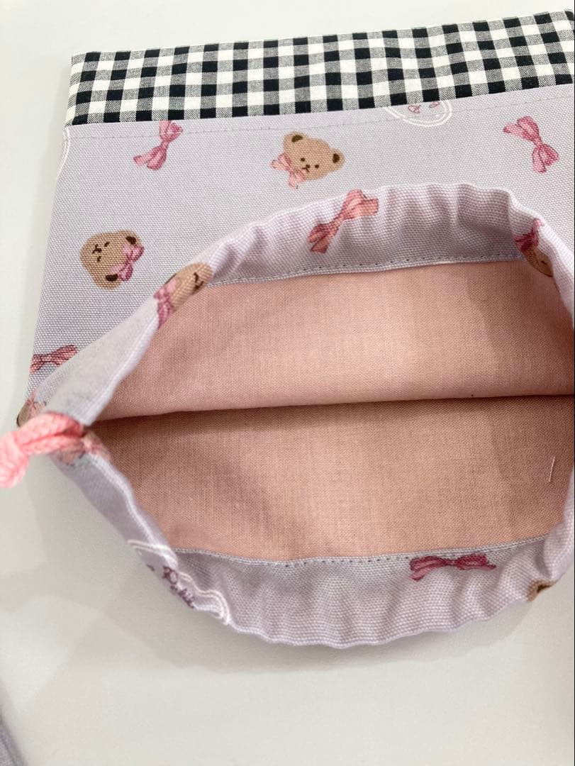 入園・入学セット★ハンドメイド（グレーベア）