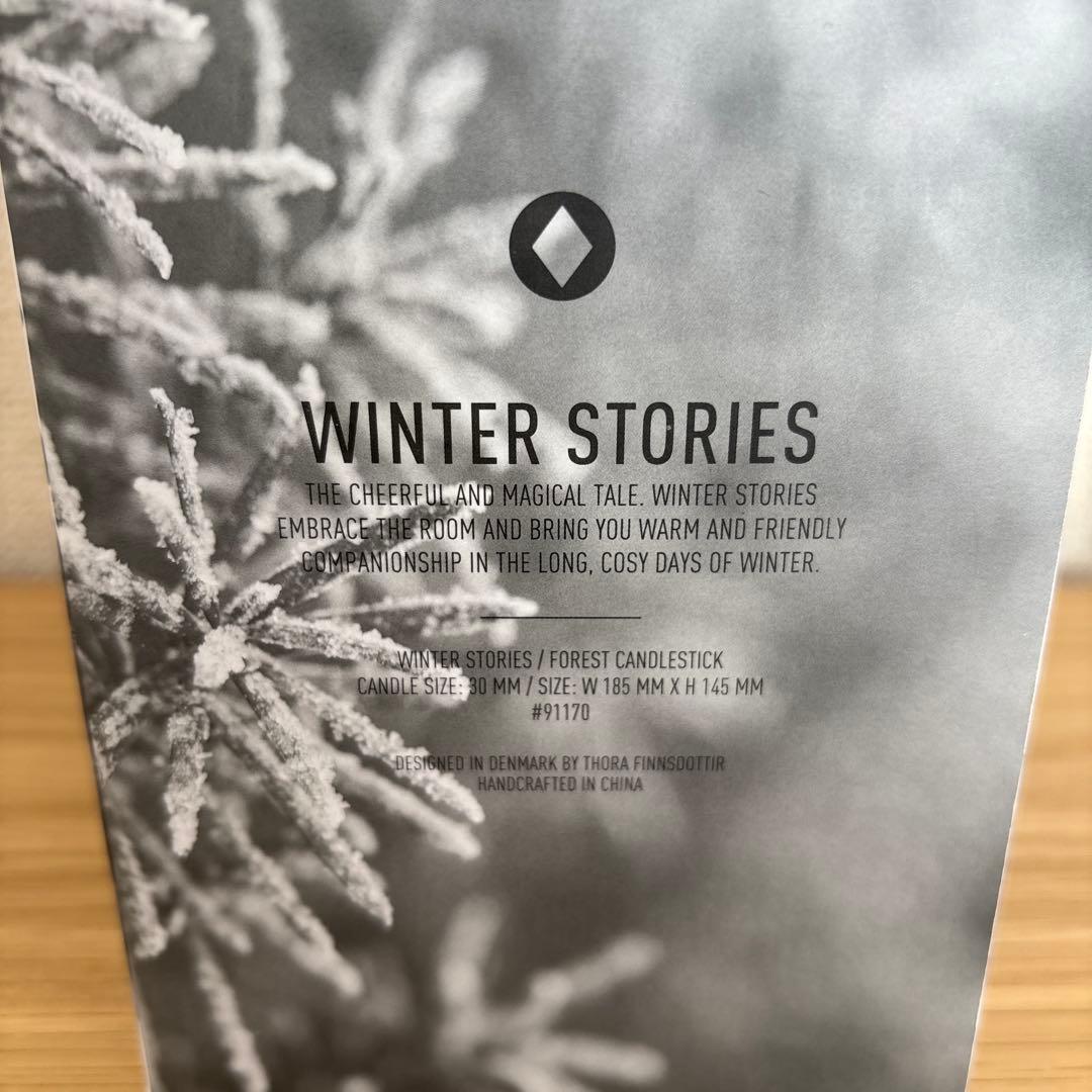 dottirドティエ WinterStories キャンドルホルダー