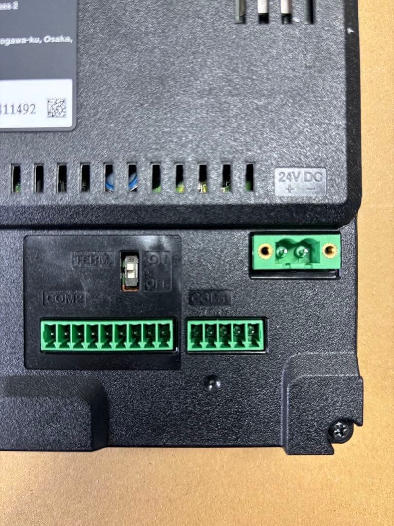 KEYENCE VT5-W07 タッチパネルディスプレイ 取付金具あり