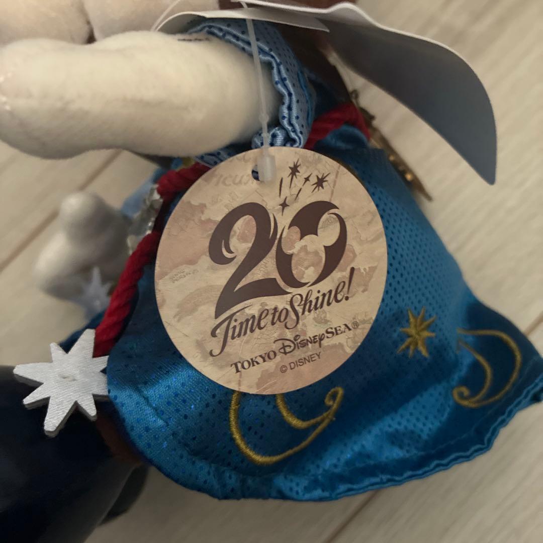 ミッキーマウス ぬいぐるみ 4体セットディズニーシー 20周年記念