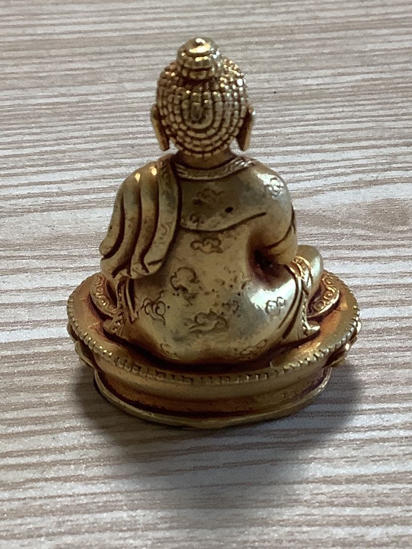 《 チベット密教　仏教　新品 》 仏像　鍍金　仏陀　釈迦　シャカ　67