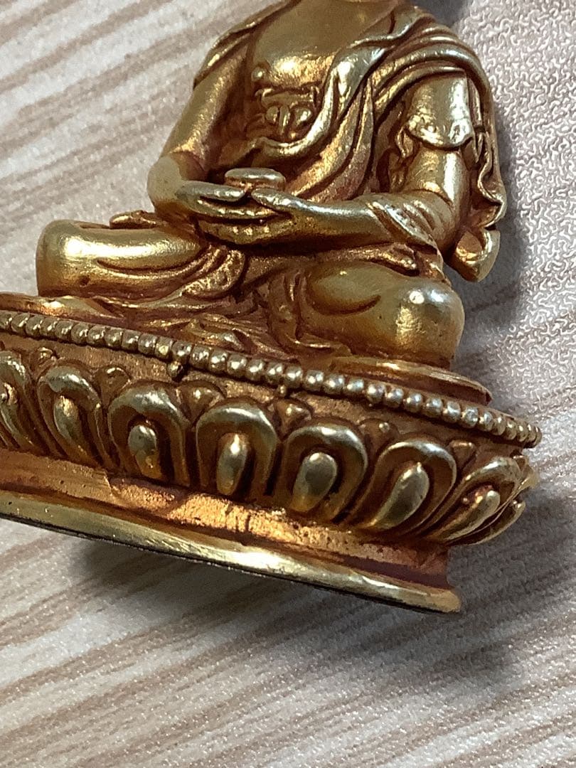 《 チベット密教　仏教　新品 》 仏像　鍍金　仏陀　釈迦　シャカ　67