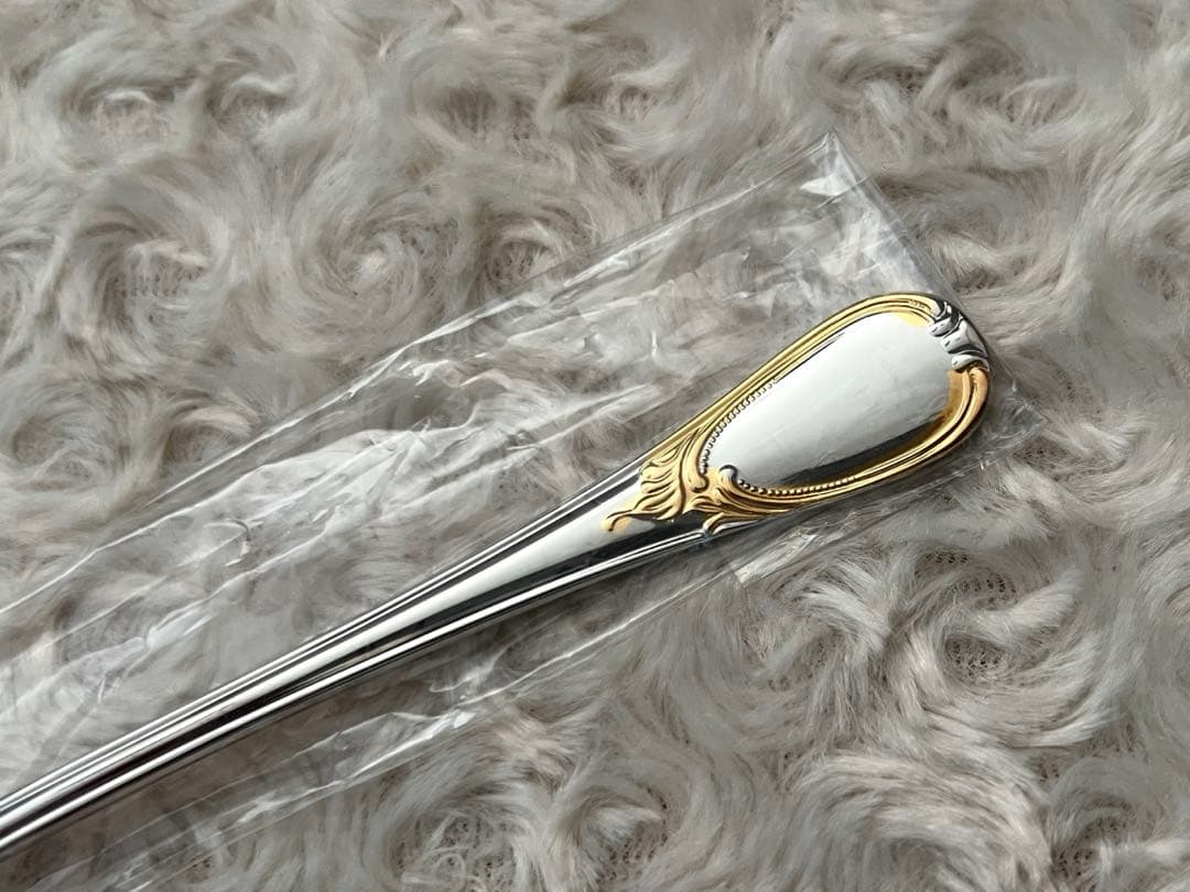 マーシャン　カトラリーセット　カルバンモード（金彩）ディナーセット〈34本〉※