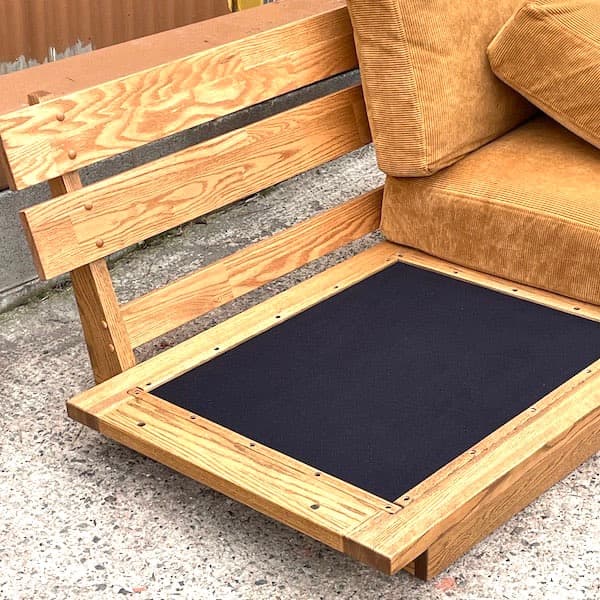 モモナチュラル　クラウドローソファ２P FGランク　二人掛けソファ　cloud