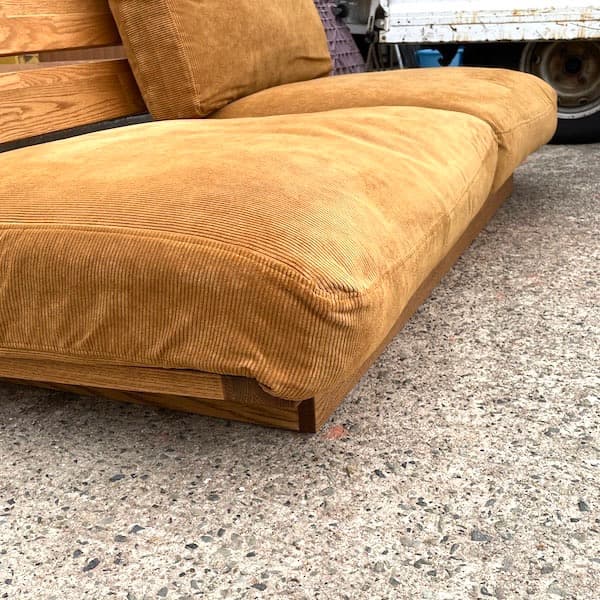 モモナチュラル　クラウドローソファ２P FGランク　二人掛けソファ　cloud