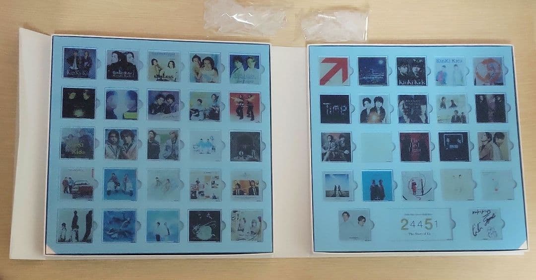 KinKi Kids ジャケ写アクスタコレクションBOX　取り出しスティク無し