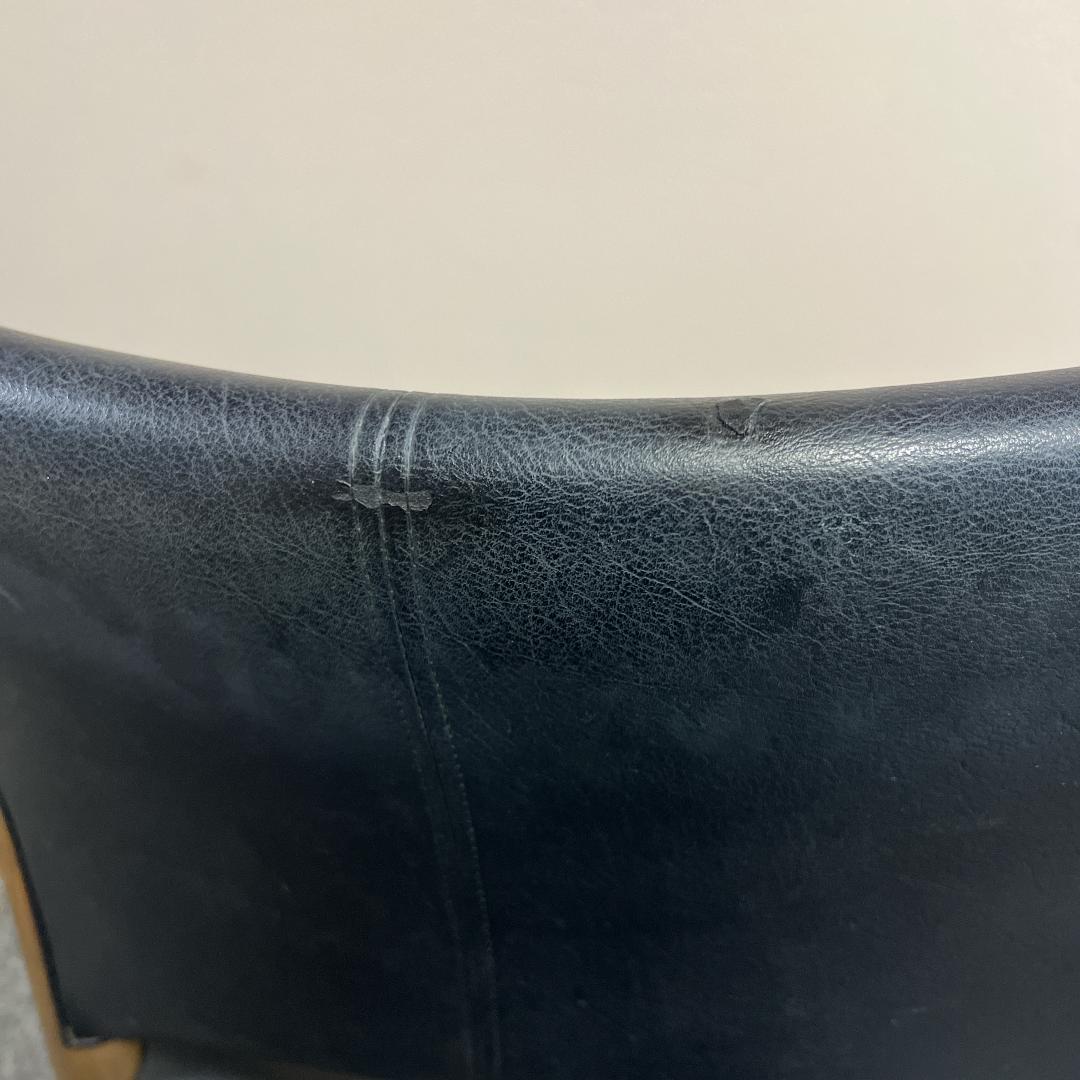 日進木工 Norfore ダイニングチェア オーク 本革 木製 椅子 北欧