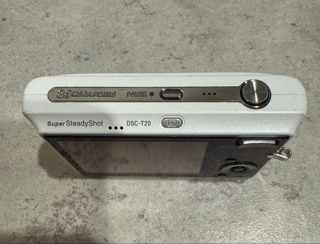 SONY Cyber-shot DSC-T20 ホワイト★