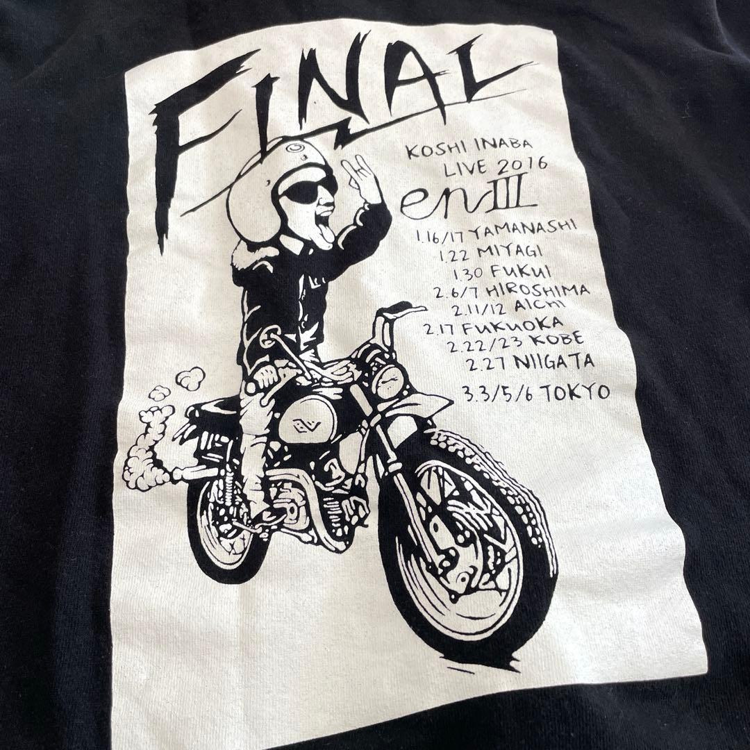 非売品！稲葉浩志‪ enIII‪ ツアーファイナルパーカー‪ B'z ビーズ