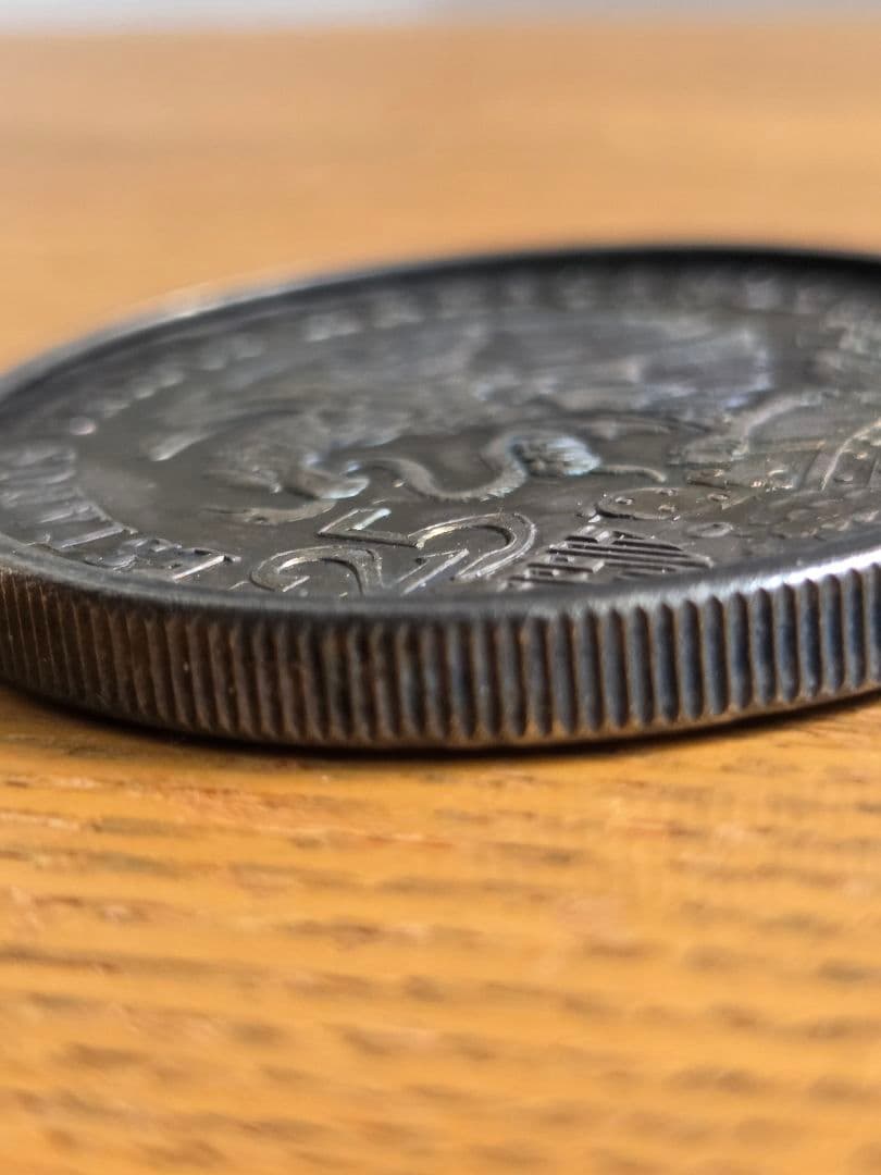 (ペンダント)メキシコ合衆国　メキシコシティオリンピック　25ペソ銀貨　1968